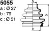 DEPA 5055 Bellow Set, drive shaft